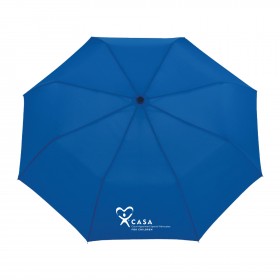 42" Recycled Folding Auto Open Umbrella - Blue Out of Stock until 7/29/25