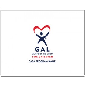 GAL Custom 2 color Note Card