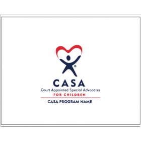 CASA Custom 2 color Note Card