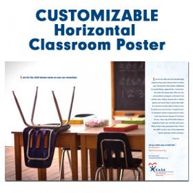 Customized Horizontal Poster (CASA - Classroom)