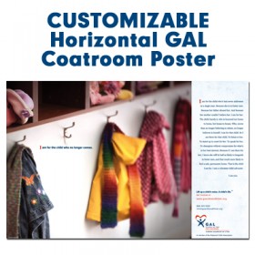 Customized Horizontal Poster (GAL - Coatroom)