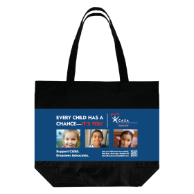 300D Durable Black Tote Bag