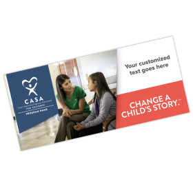 Change a Child's Story Vinyl Banner 