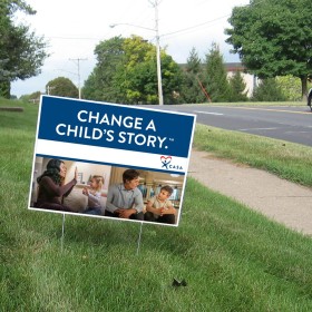 2 sided CACS Yard Signs - Instock