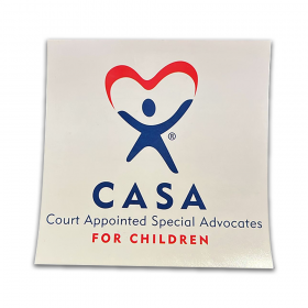 Large CASA stickers