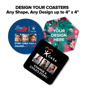 Coasters - Custom Design/Any Shape **Ships Free**