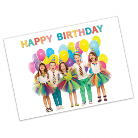 Custom Happy Birthday Greetings Cards - Direct Print/ With envelopes