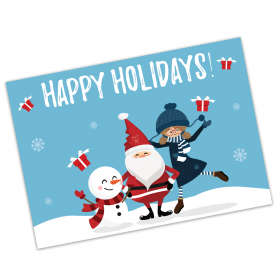 Custom Holiday Greeting Cards - Direct Print/ With envelopes