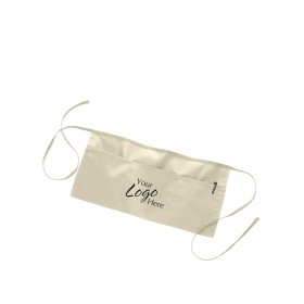 Waist Apron with 3 Compartments - 24" X 12" 