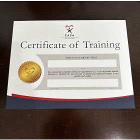 CASA Certificate of Training - Instock
