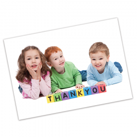 Custom Thank You Greeting Cards - Direct Print/ With envelopes